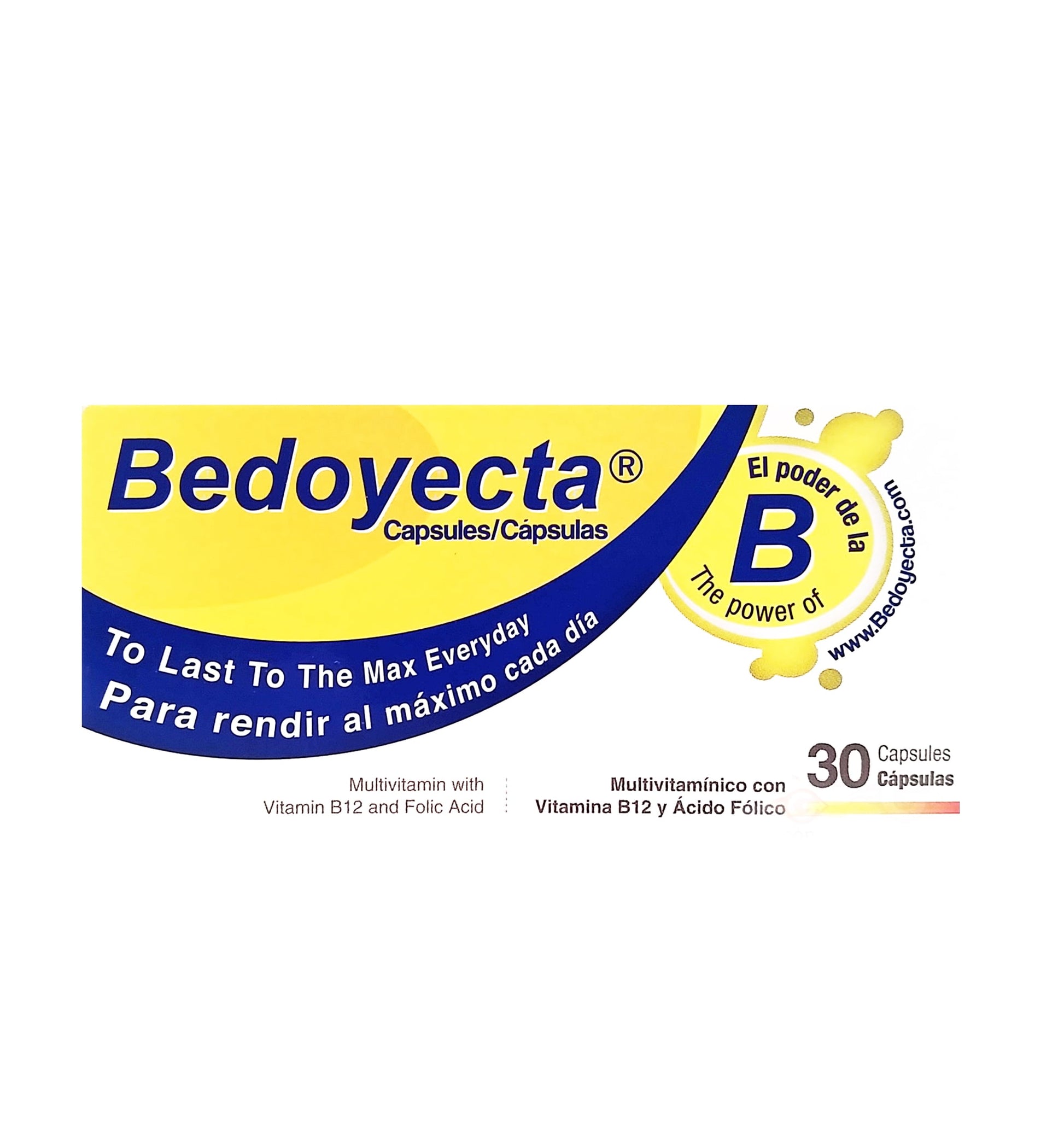 BEDOYECTA CAPSULES 30-CT  1.5OZ