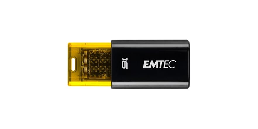 EMTEC Click 2.0 16 GB USB Flash Drive - Assorted Colors