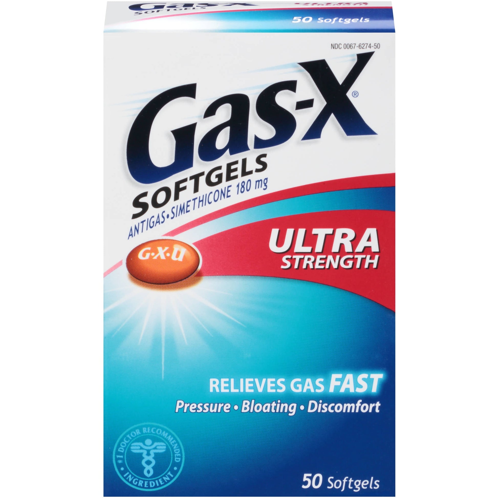 GAS-X GC 125MG 72 SFG ES