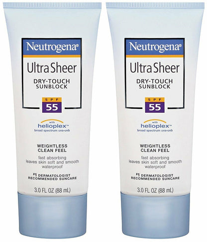 NEUTROGENA SUN ULTR SHEER DRY SPF55 3OZ