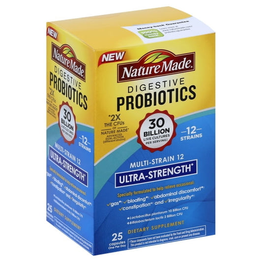 PROBIOTIC ULTRA CAP 25CT NAT MADE