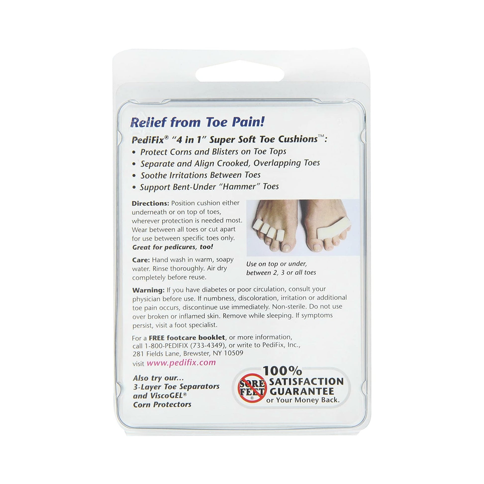 TOE COMB PD 2EA