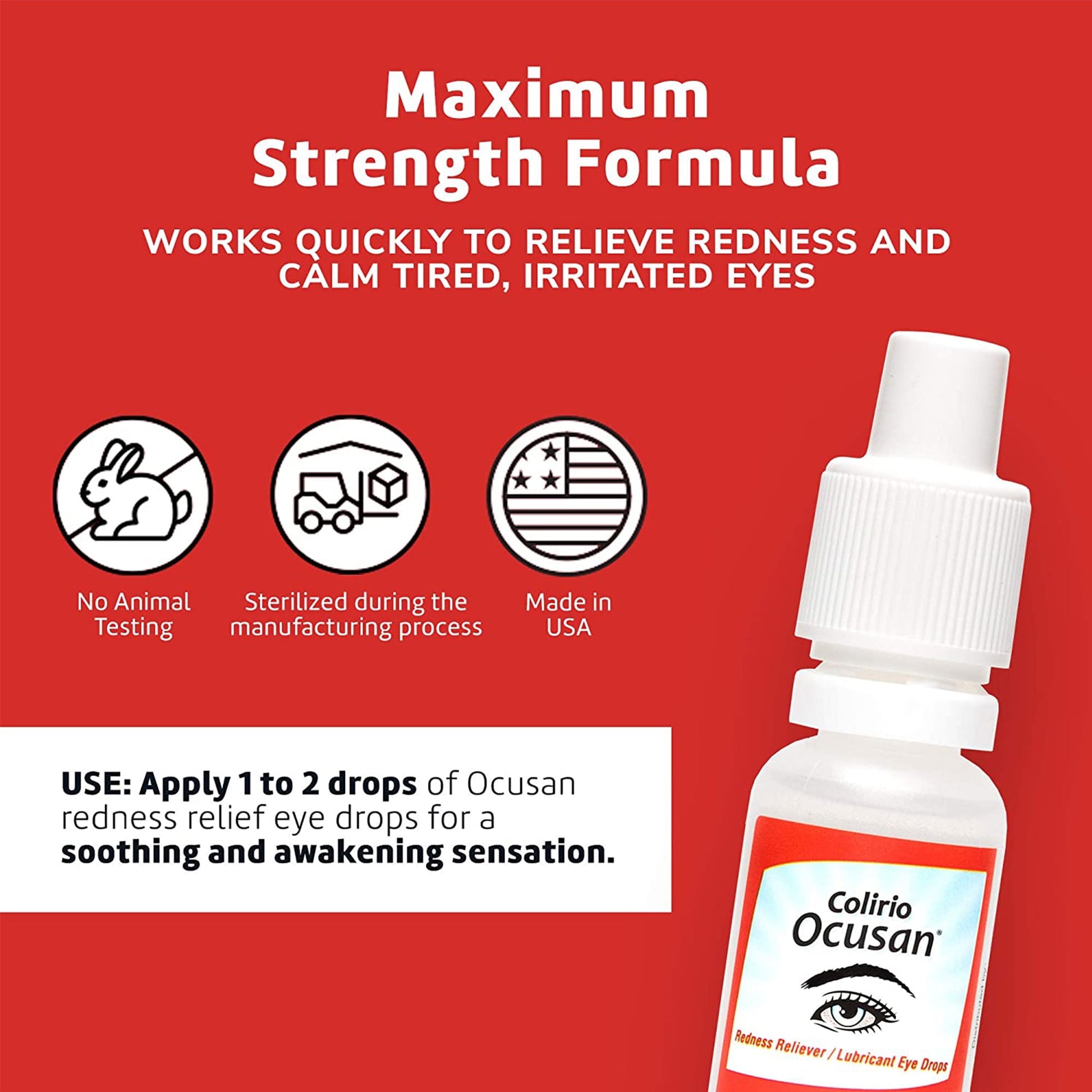 COLIRIO OCUSAN EYE DROPS  .5 OZ
