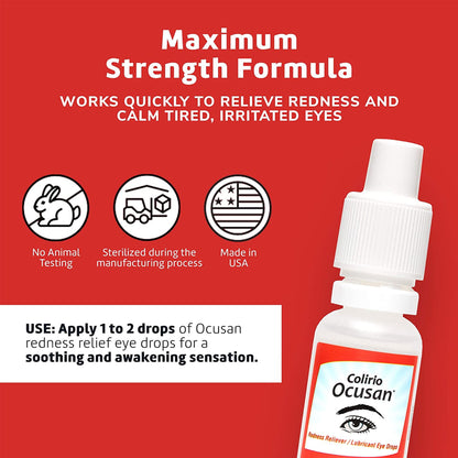 COLIRIO OCUSAN EYE DROPS  .5 OZ