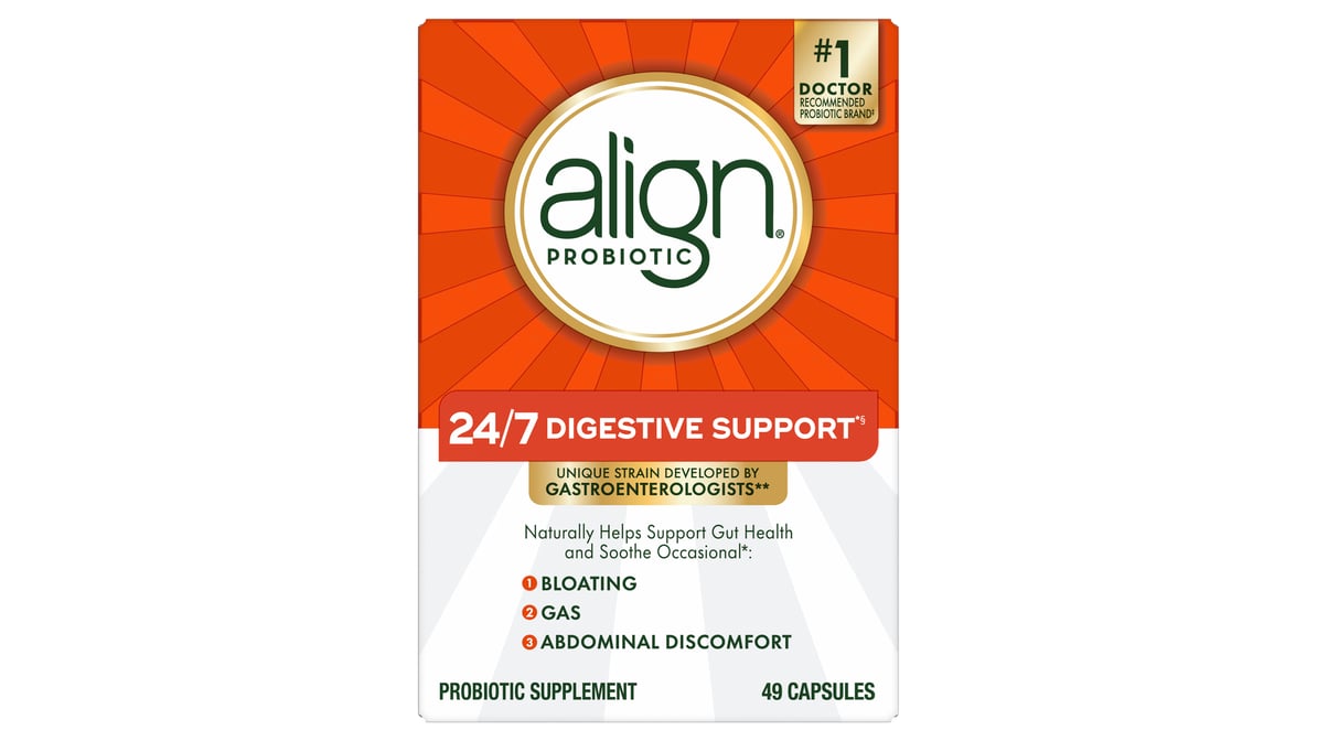 ALIGN PROB 24/7 DIGESTIVE SPPRT CHW 24CT