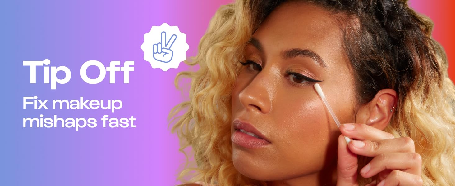 alleyoop Tip Off Liquid-Filled Makeup Removing Swabs