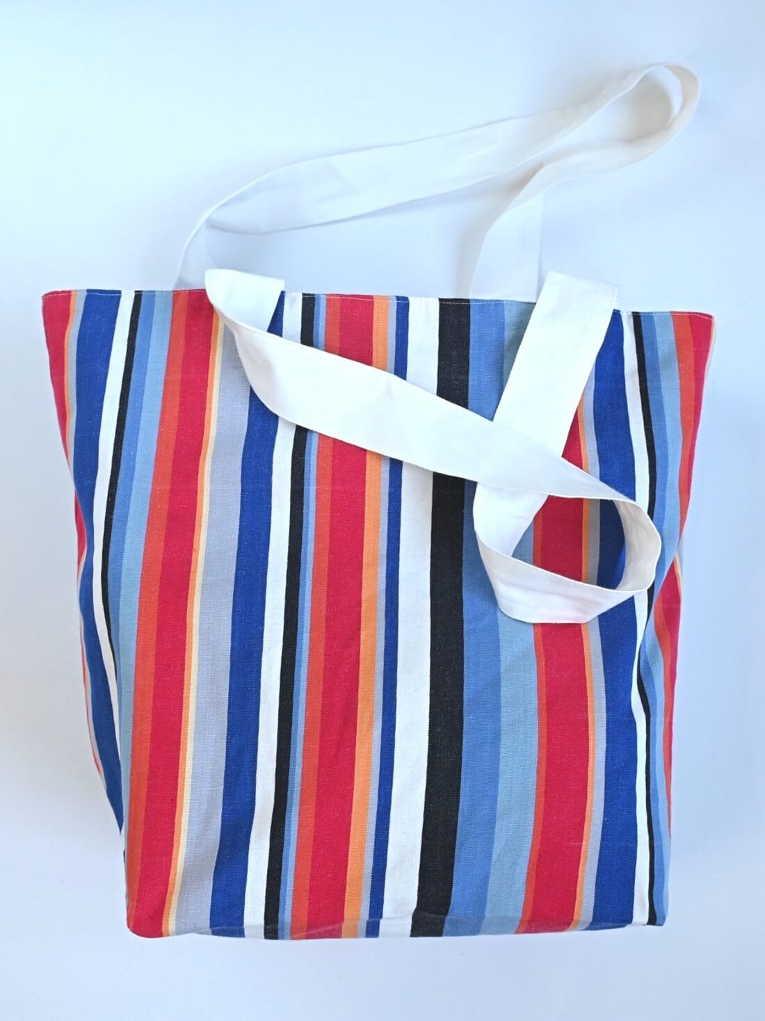 4Pc Tote Bag-Stripes