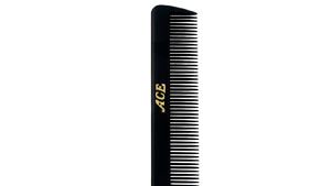 ACE 8.5" Curling & Teasing Comb - Black