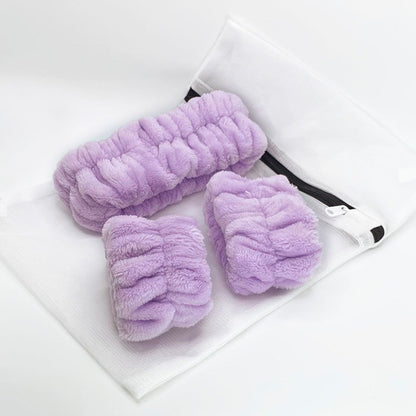 COSMETIC SET HEAD & WRIST BAND