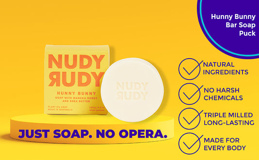 NUDY RUDY SOAP,BAR,BERRYLICIOUS