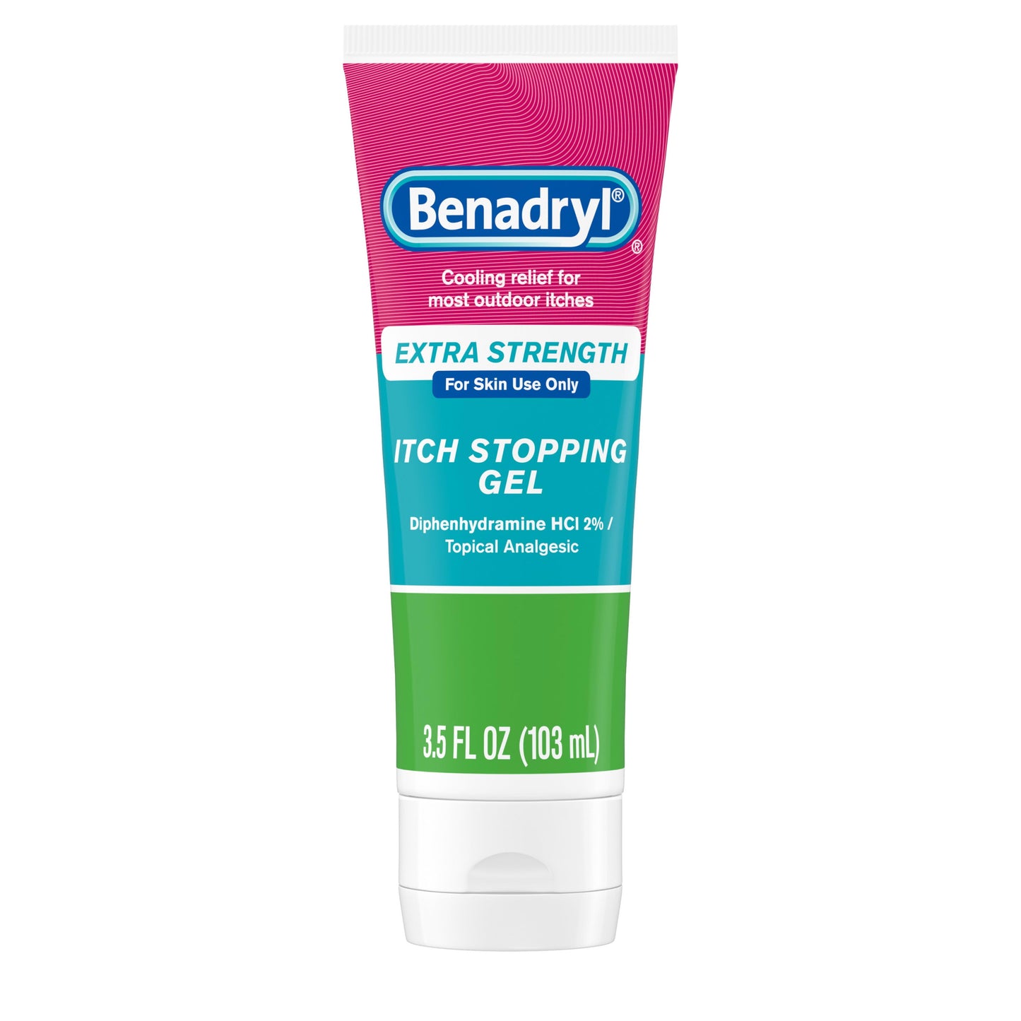 BENADRYL X/S ITCH STOP GEL 3.5OZ