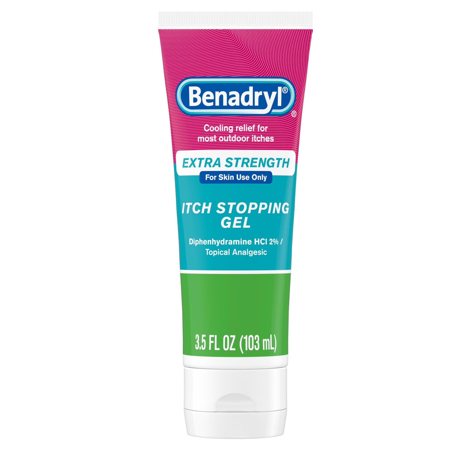 BENADRYL X/S ITCH STOP GEL 3.5OZ