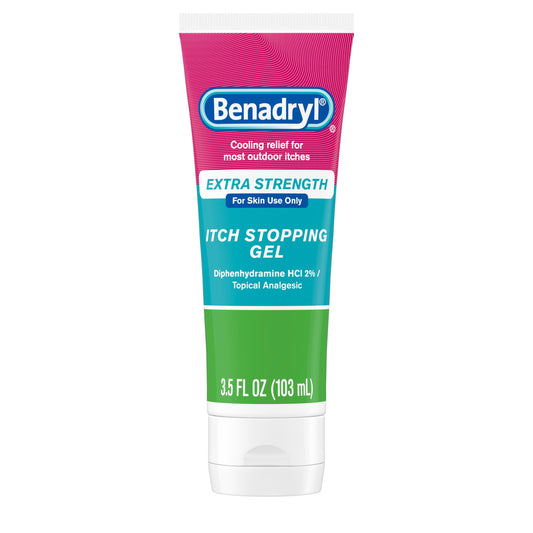 BENADRYL X/S ITCH STOP GEL 3.5OZ