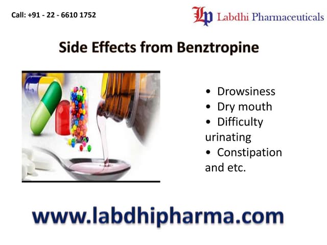 BENZTROPINE MESYLATE TB 0.5MG 100