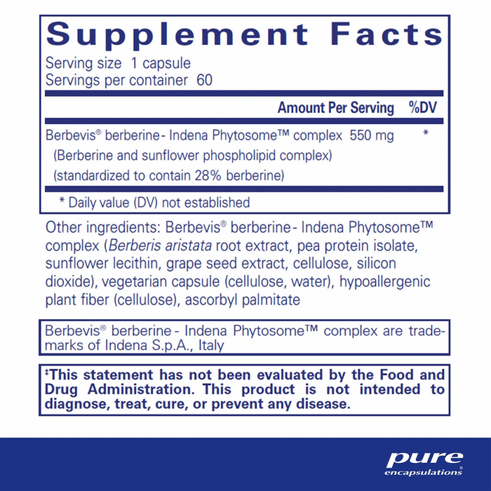 HERB SCIENCE BERBERINE CP 60
