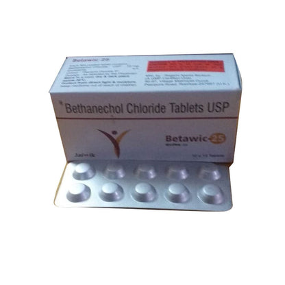BETHANECHOL CHLORIDE TB 25MG 100
