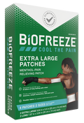 BIOFREEZE EXTRA LARGE PAT 4CT