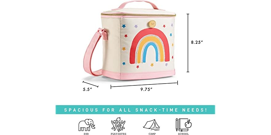 FIT & FRESH LUNCH BAG,BLUE DINO