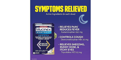 MUCINEX JR COLD & FLU CAPLETS 20CT