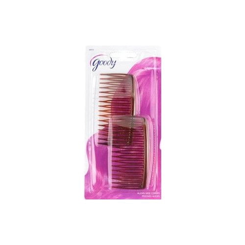 Goody Classics Side Comb - Mock Tortoise, 2 count