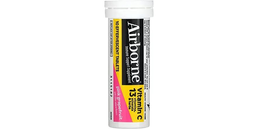 AIRBORNE EFFERVESCENT TAB ELDERBERY 20CT