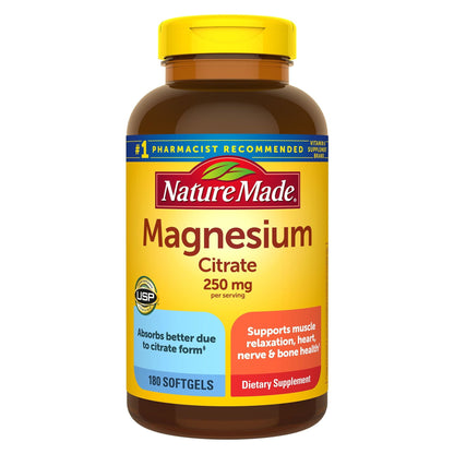 Magnesium Citrate; 400 Mg