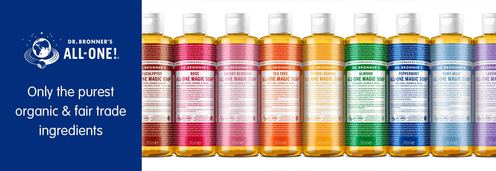 DR. BRONNER'S CSTL LQ SP,OG3,BBY UNSCNT