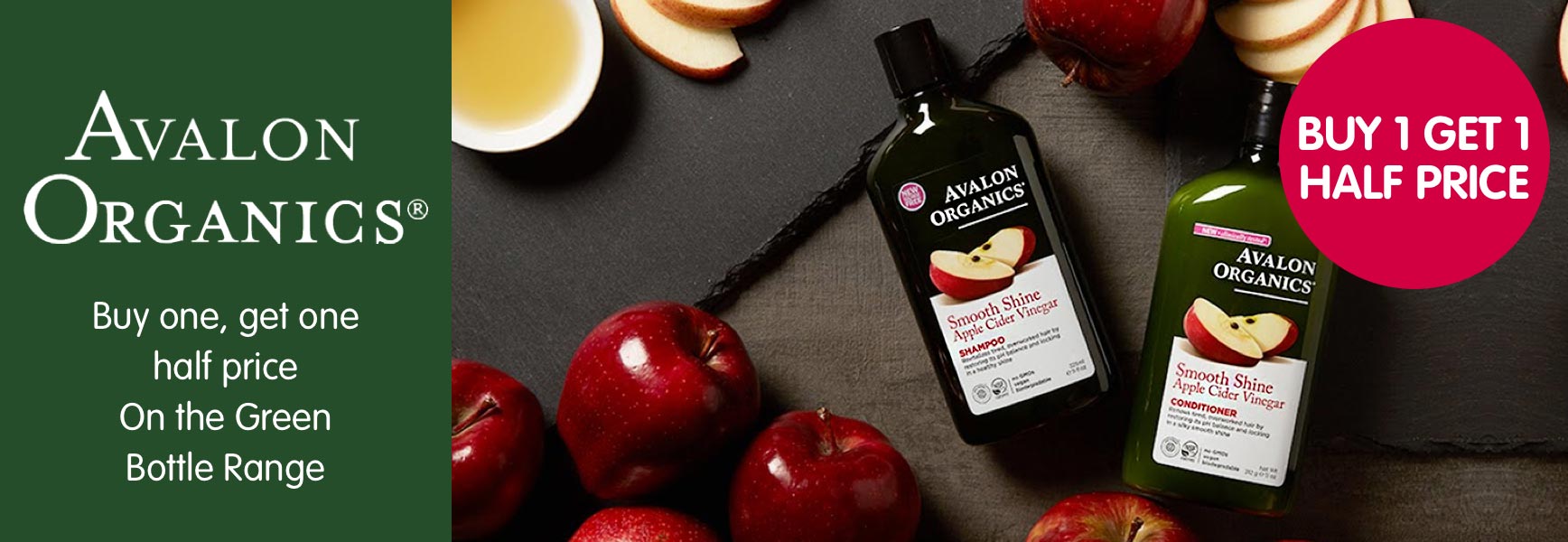 AVALON ORGANICS COND,SMTH SHN,APL CDR VIN