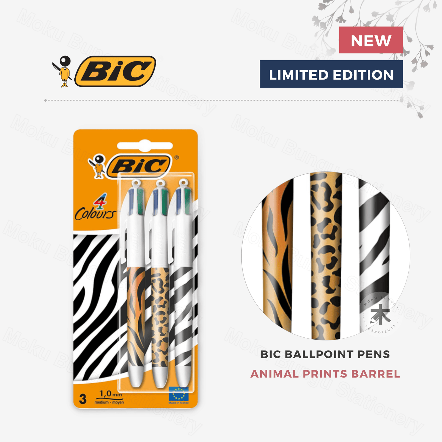 BIC 6X1 MD/FNE 4 COLR