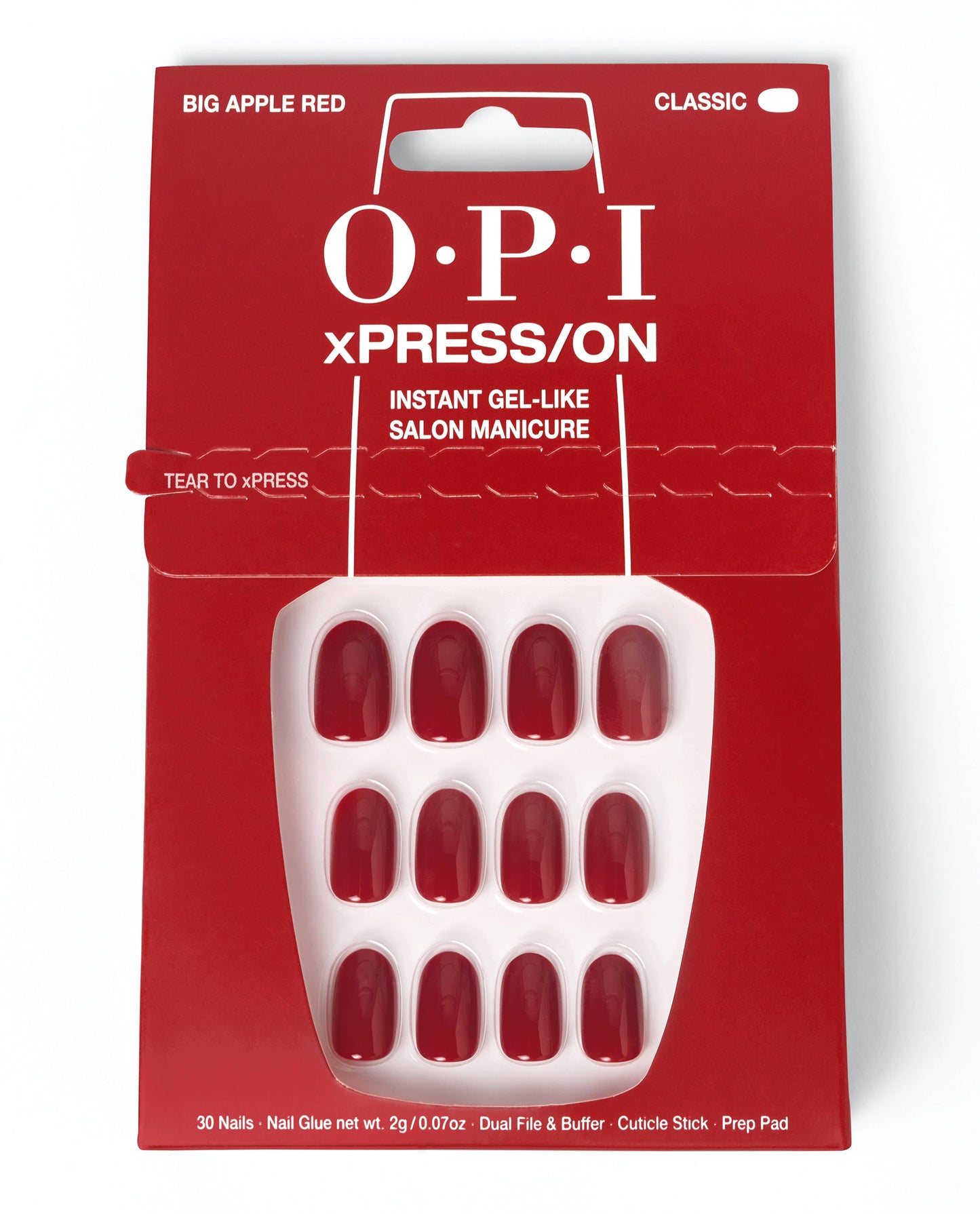 OPI BIG APPLE RED LQ 3X0.5OZ