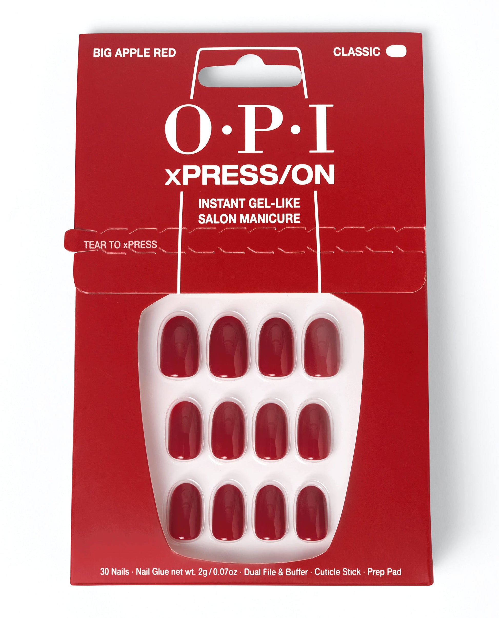 OPI BIG APPLE RED LQ 3X0.5OZ