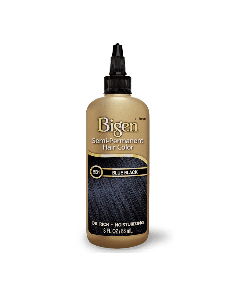 Bigen Semi-Permanent Haircolor #Bb1 Blue Black 3oz