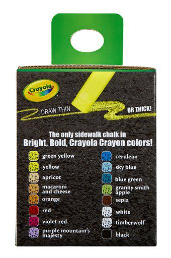 Crayola Sidewalk Chalk, 12 count