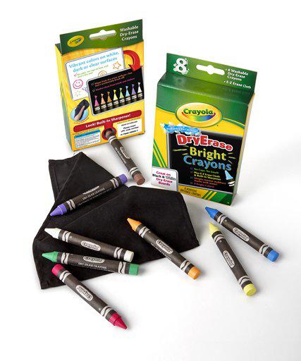 Crayola Dry-Erase Crayons, 8 count