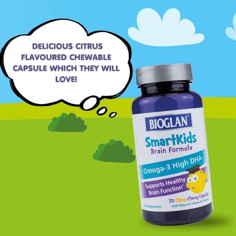 BIOGLAN KIDS SMT CW 30 OM3 BRY