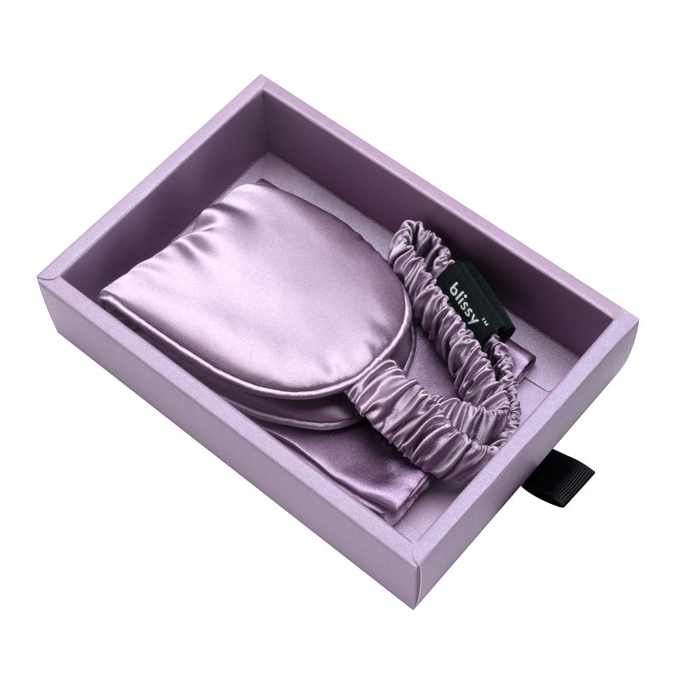 SLEEP MASK SILKY 3 LAVENDER