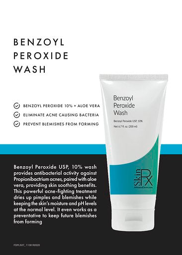 BENZOYL PEROXIDE LQ 5% 142GM WASH