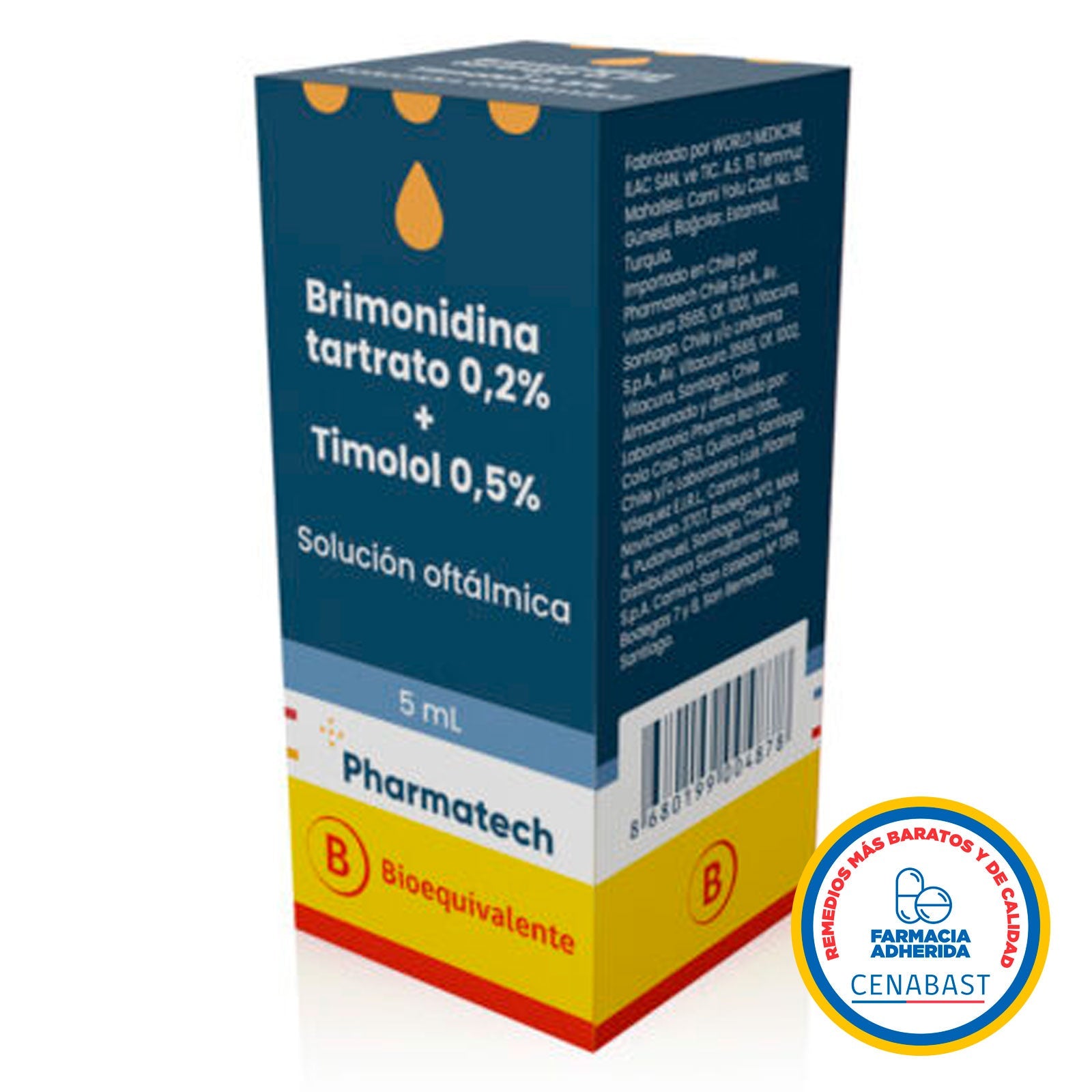 BRIMONIDINE/TIMOL DR 0.2-0.5%15ML