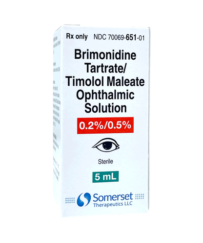 BRIMONIDINE/TIMOL DR 0.2-0.5%10ML