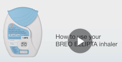 BREO ELLIPTA IN 100-25MCG 14INH
