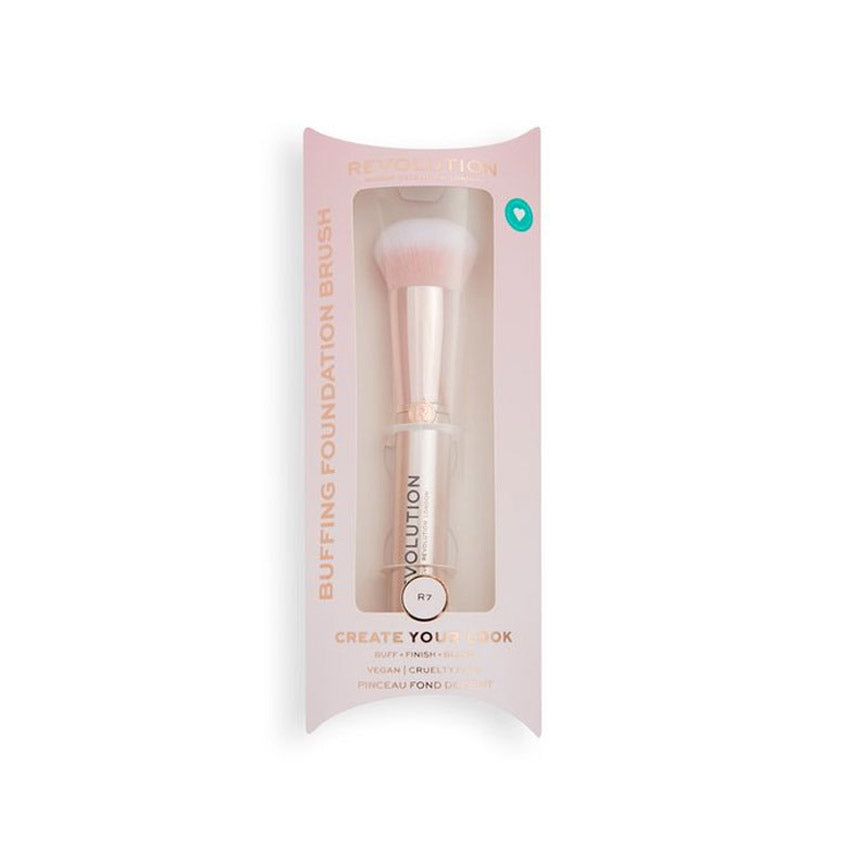 REVOLUTION Create Buffing Foundation Brush R7
