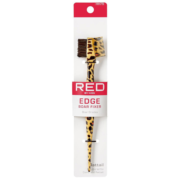 Kiss Red Edge Boar Fixer Rattail Leopard (48in)