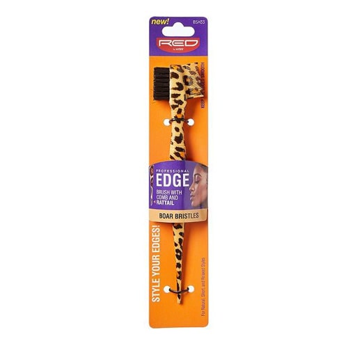 Kiss Red Edge Boar Fixer Rattail Leopard (48in)