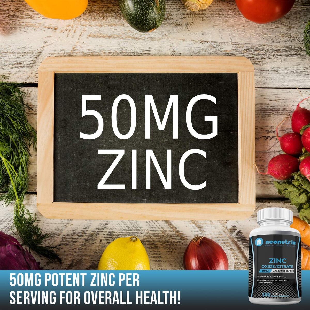 NT ZINC CW 50MG 60 GMM M/BRY