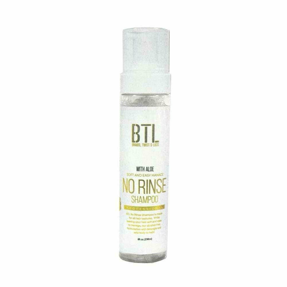 BTL NO RINSE SHMP W ALOE 8 OZ