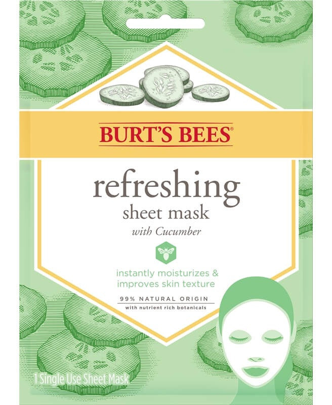 Burts Bees Sheet Mask Refreshing Cucumber (6in)