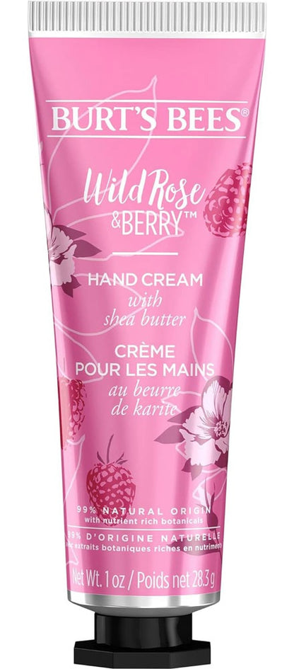 Burts Bees Hand Cream Wild Rose & Berry 1oz