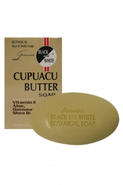 Black & White Black Soap With Vitamine & Cupuacu Butter 6oz