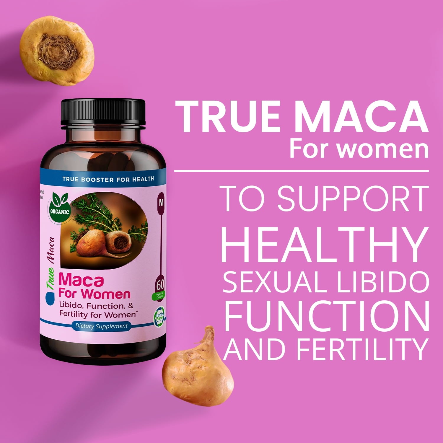 MACA LIBIDO SUPPORT CP 500MG 90