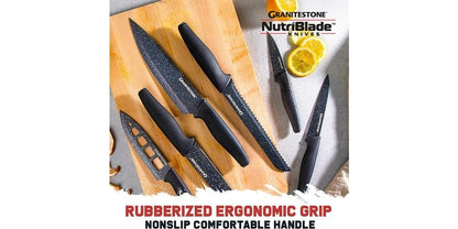 GraniteStone NutriBlade 6-Pc. Knife Set, 6.0 CT